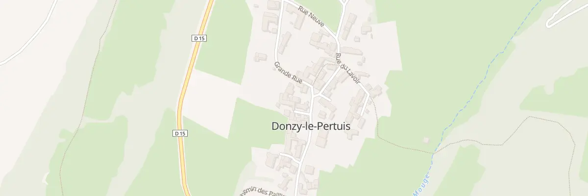 Plan du 5033 Pl de l’Église à Donzy-le-Pertuis
