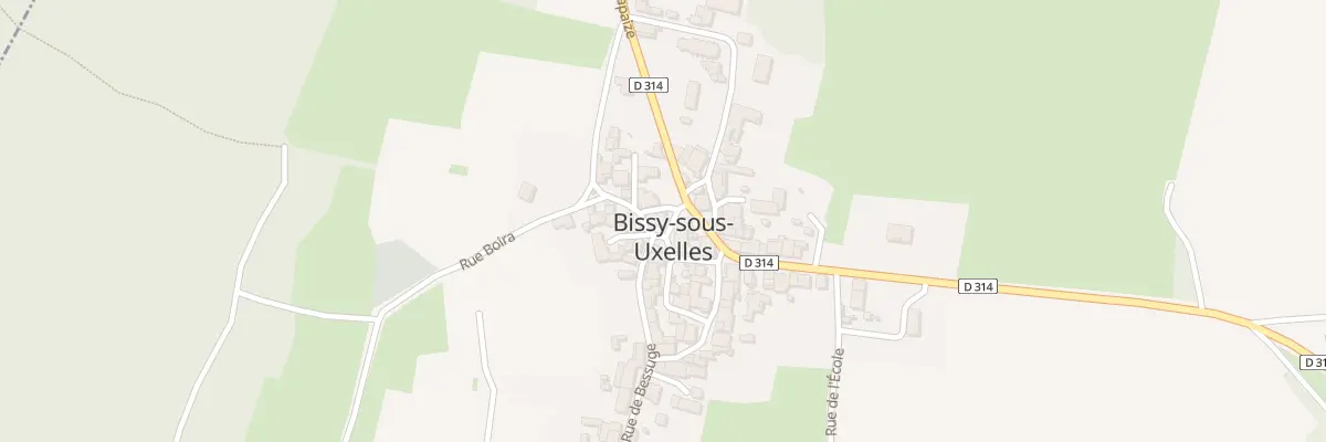 Plan du 5089F Au Bourg à Bissy-sous-Uxelles