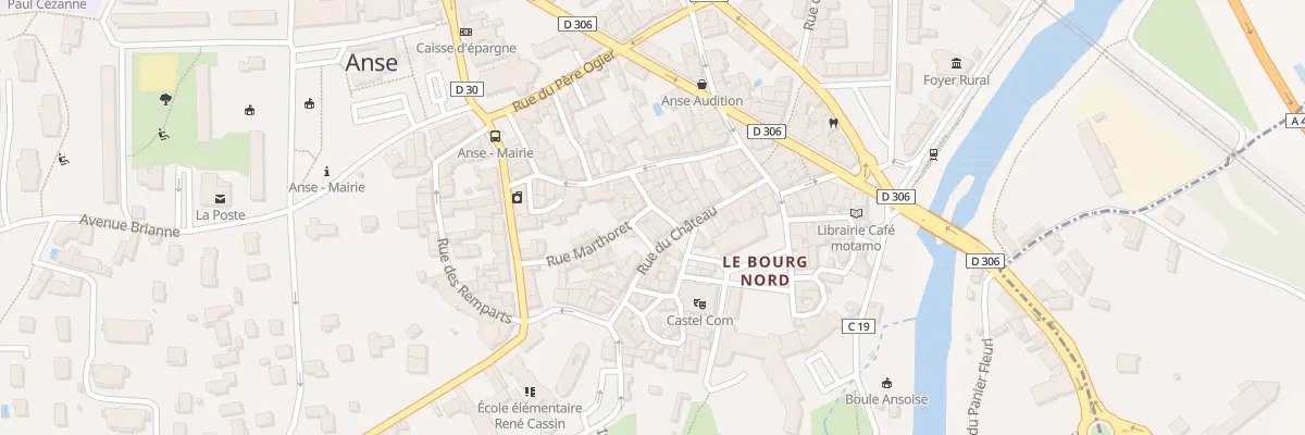 Plan du 7 Rue Saint Antoine à Anse