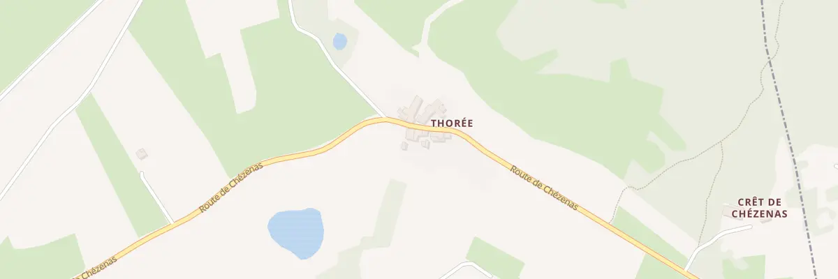 Plan du 5396 Thoree à Maclas