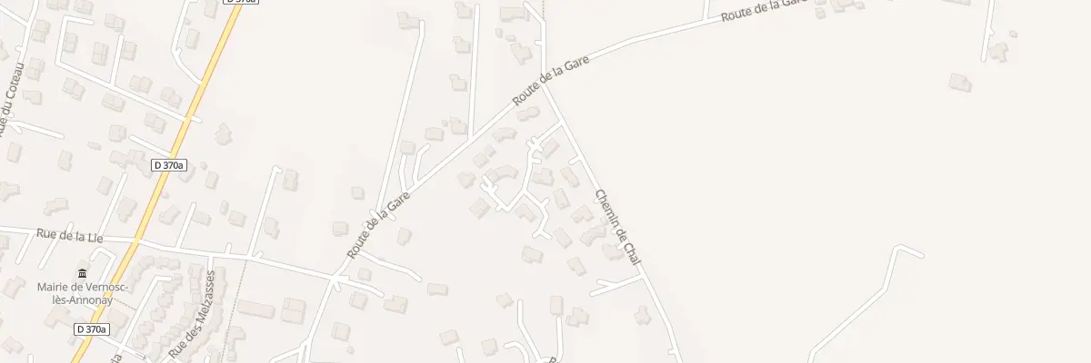Plan du 8 Champ Suchet à Vernosc-lès-Annonay