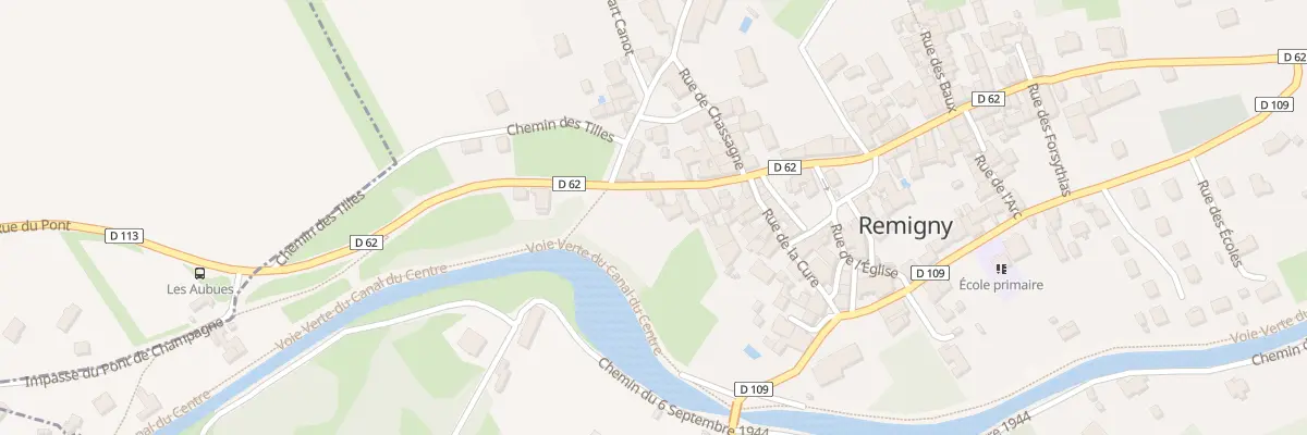 Plan du 25 Rue du Bourg à Remigny