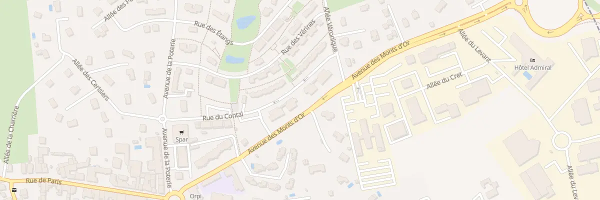 Plan du 15 Rue du Contal à La Tour-de-Salvagny