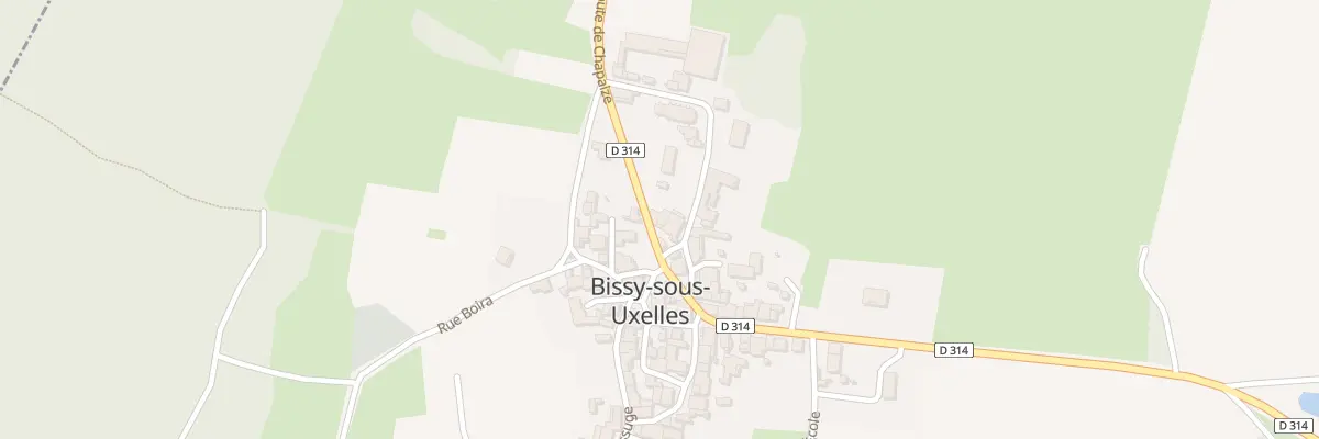 Plan du 5063 Au Bourg à Bissy-sous-Uxelles
