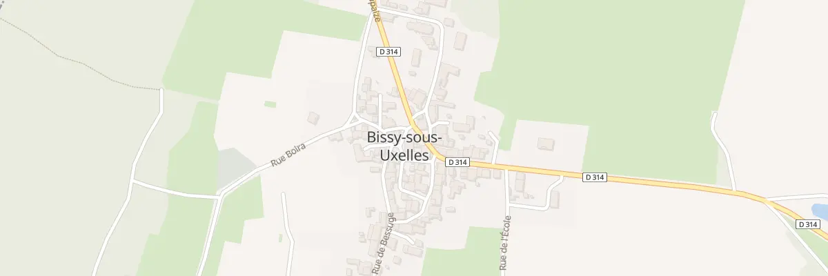 Plan du 5033 Au Bourg à Bissy-sous-Uxelles