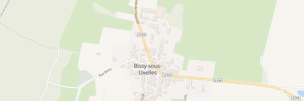 Plan du 5064 Au Bourg à Bissy-sous-Uxelles