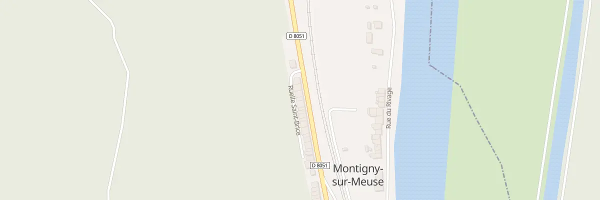 Plan du 4 Rte Nationale 51 à Montigny-sur-Meuse
