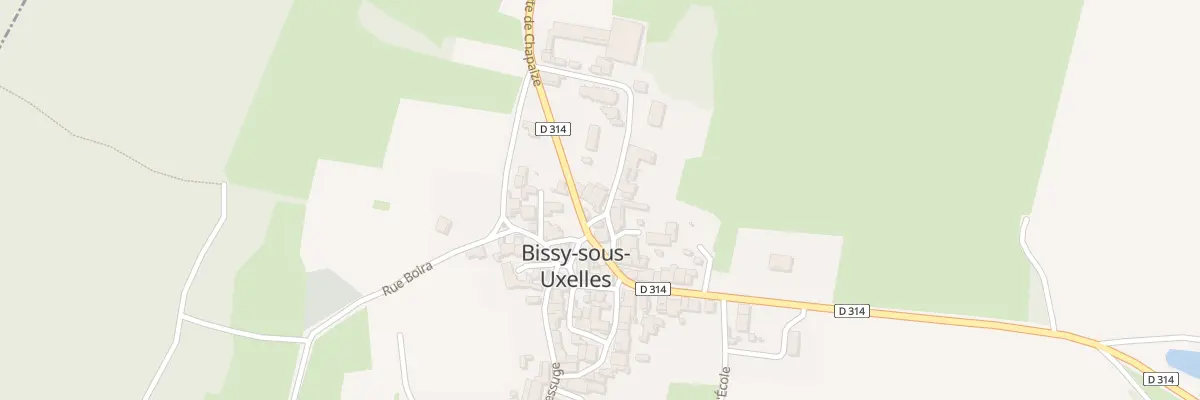 Plan du 5065 Au Bourg à Bissy-sous-Uxelles