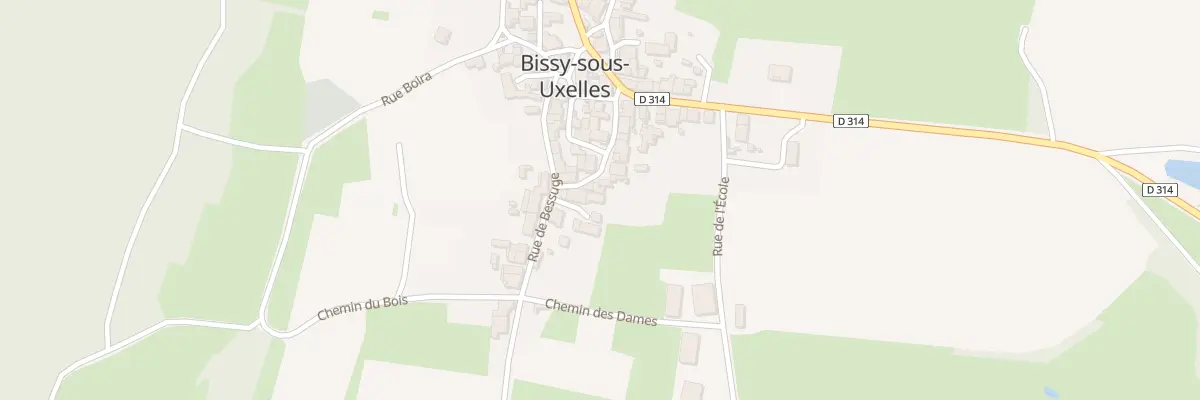 Plan du 5012 Au Bourg à Bissy-sous-Uxelles