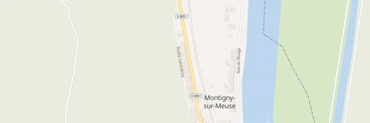 Plan du 6 Rte Nationale 51 à Montigny-sur-Meuse