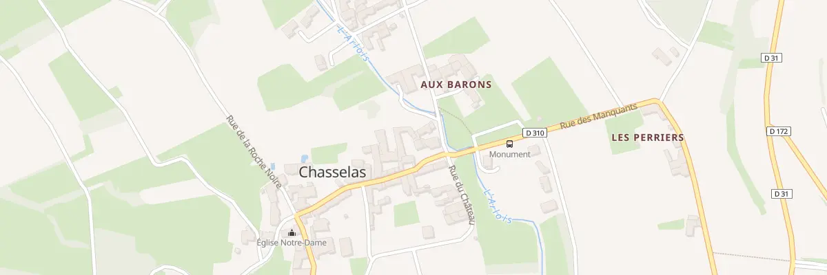 Plan du 5543 La Place à Chasselas