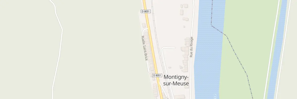Plan du 6B Rte Nationale 51 à Montigny-sur-Meuse