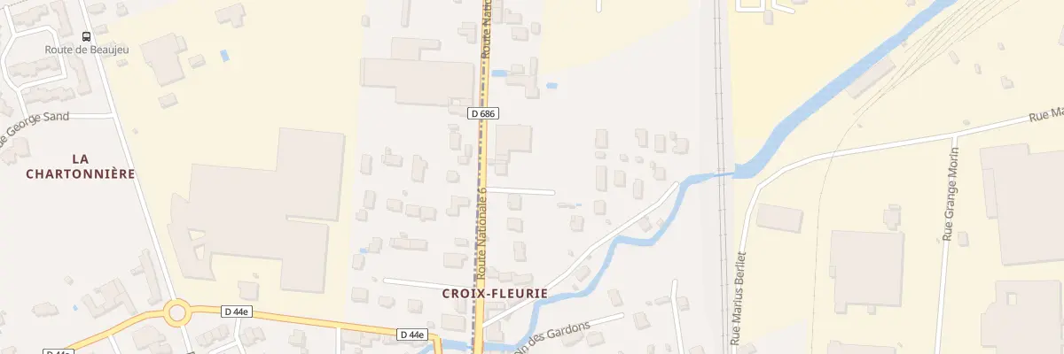 Plan du 49 All des Nenuphars à Arnas