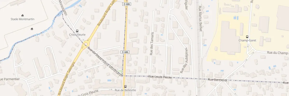 Plan du 103 Rue des Tamaris à Arnas