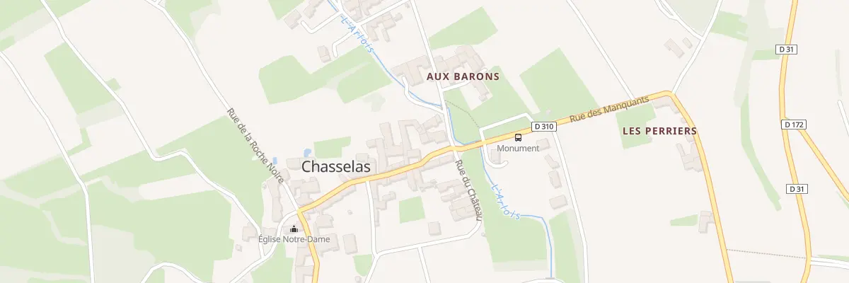 Plan du 6 Pl de l’Ancien Lavoir à Chasselas