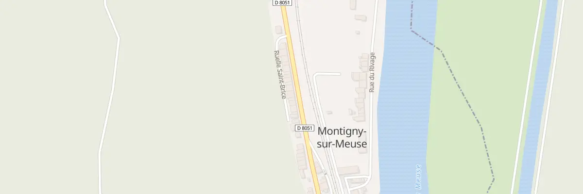 Plan du 9 Rte Nationale 51 à Montigny-sur-Meuse