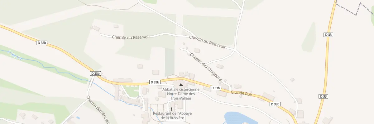 Plan du 22 Grande Rue à La Bussière-sur-Ouche