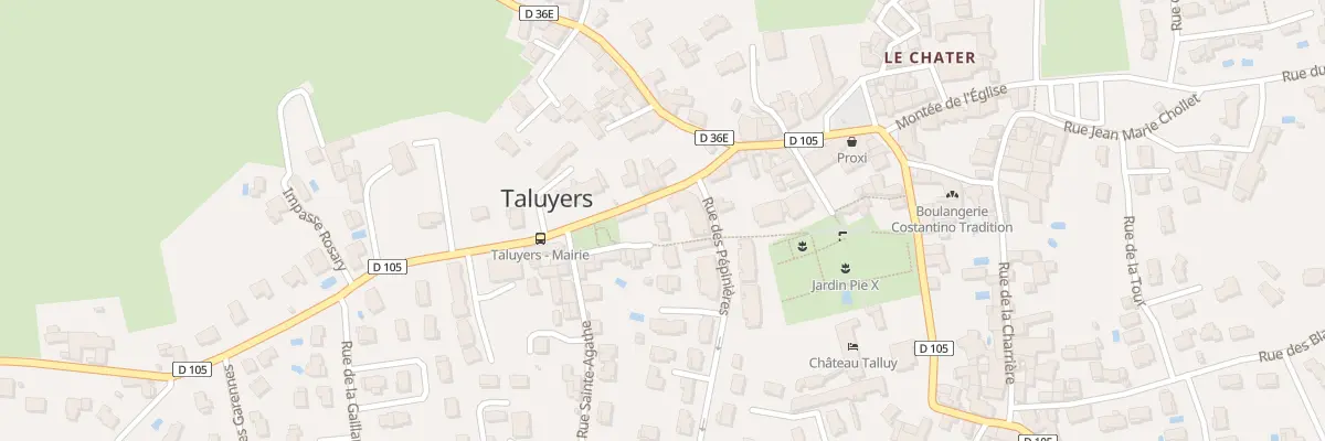 Plan du 73C Rue de la Mairie à Taluyers