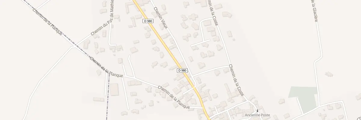 Plan du 28 Rte de Bagnols-sur-Cèze à Saint-Geniès-de-Comolas