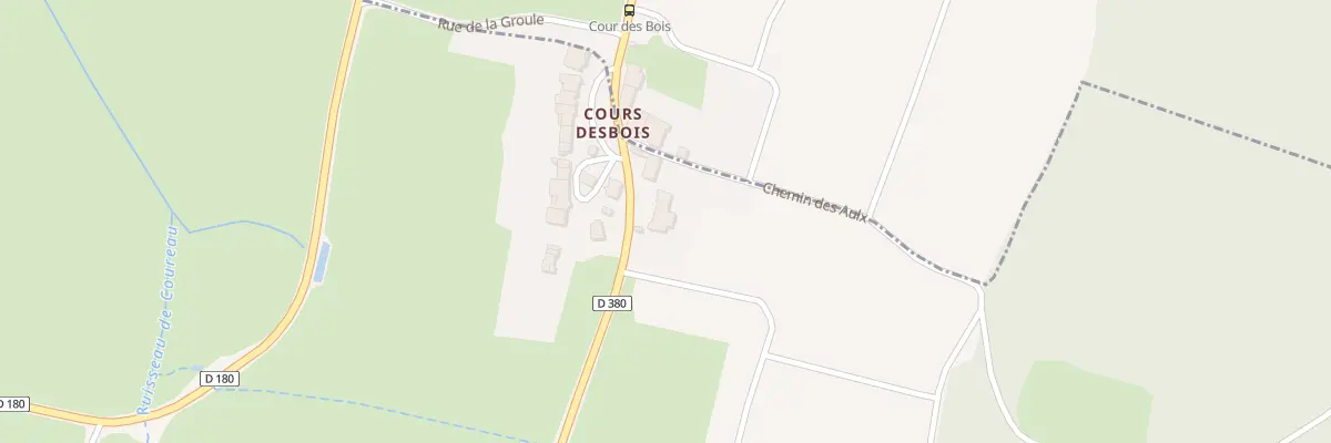 Plan du 5017 Les Cours Desbois à Bray