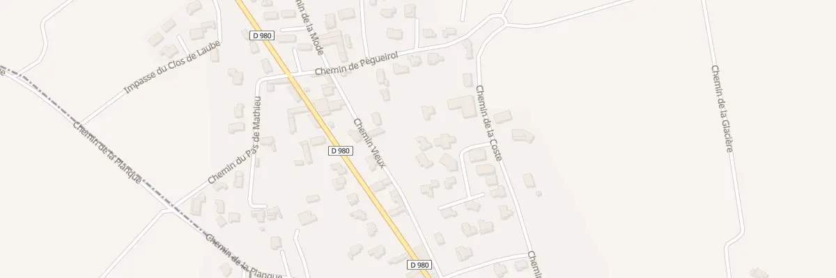 Plan du 198B Che Vieux à Saint-Geniès-de-Comolas