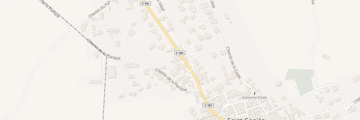 Plan du 23 Rte de Bagnols-sur-Cèze à Saint-Geniès-de-Comolas