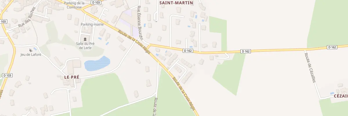 Plan du 5400 Rte de la Croix Regis à Échalas