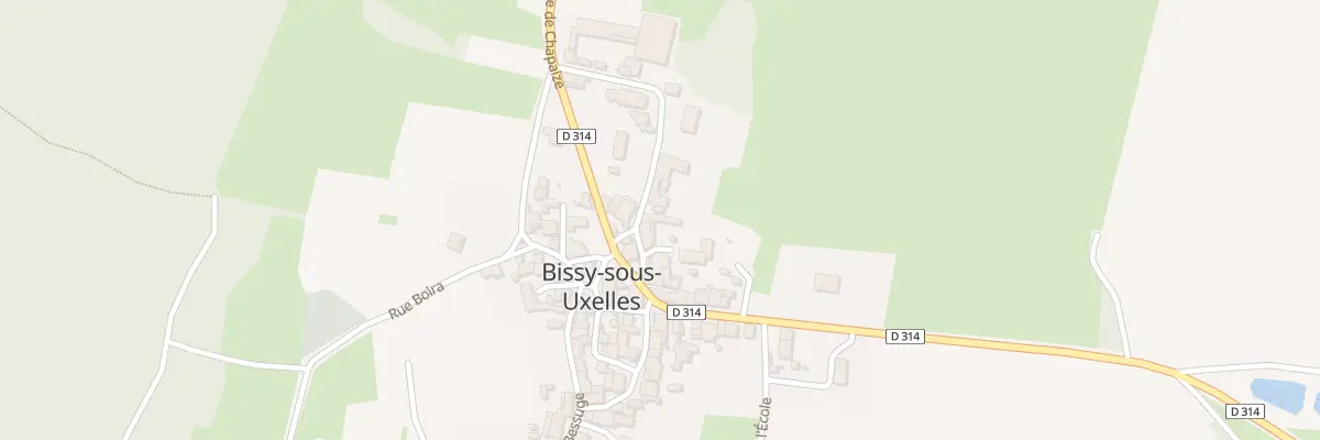 Plan du 5069 Au Bourg à Bissy-sous-Uxelles