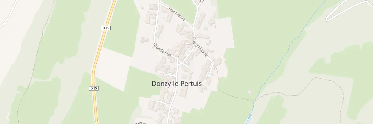 Plan du 5063 Rue des Sabots à Donzy-le-Pertuis