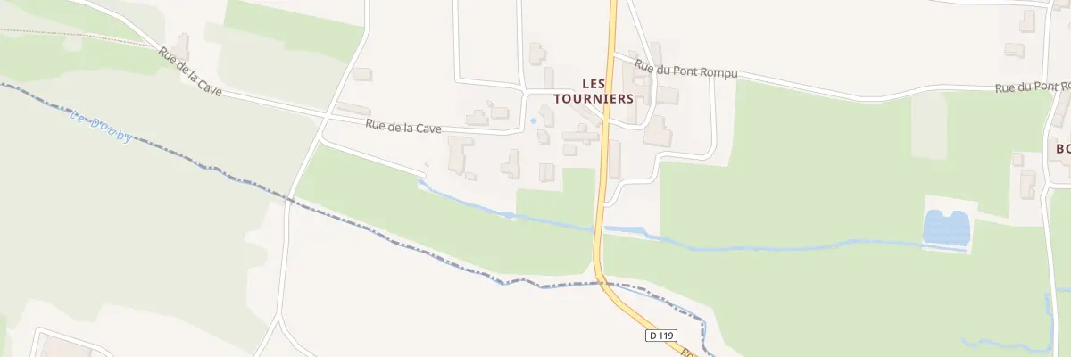 Plan du 831 Rte de Corcelles à Lancié