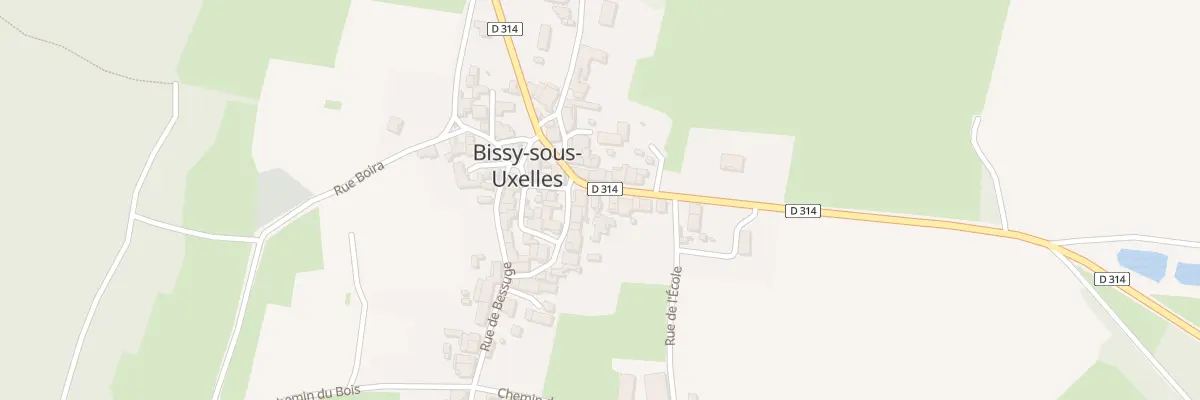 Plan du 5005 Rte de Chapaize à Bissy-sous-Uxelles