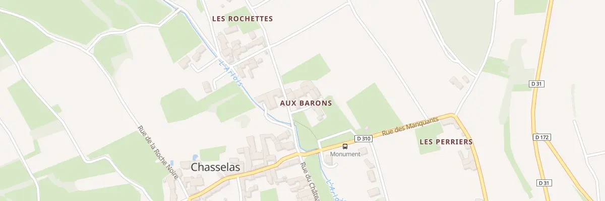 Plan du 5048 Aux Barons à Chasselas