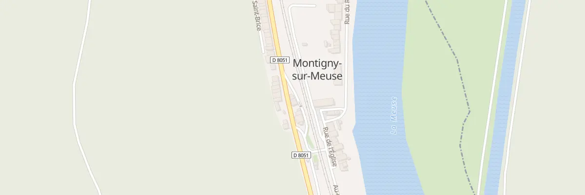 Plan du 5036 Le Village à Montigny-sur-Meuse