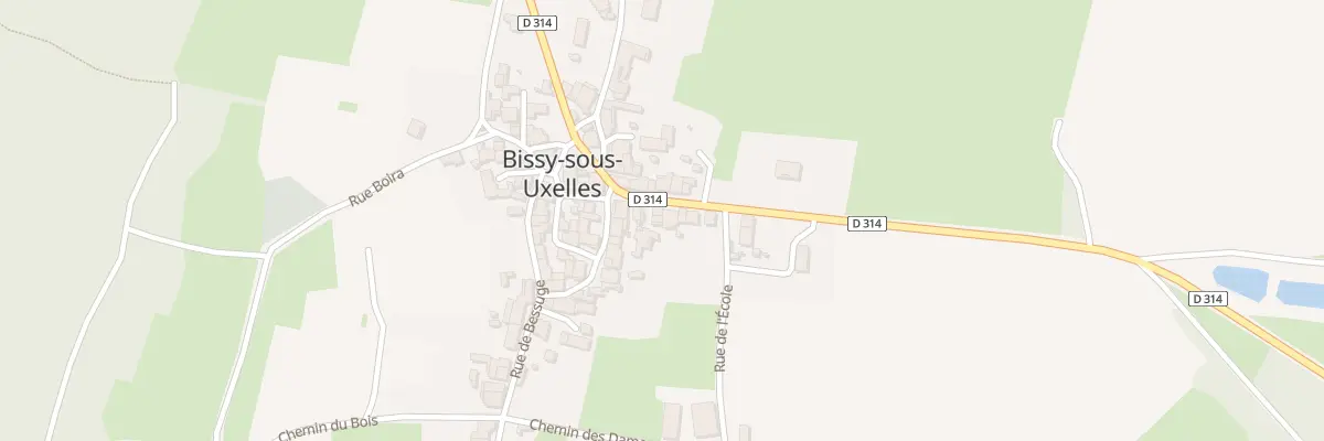 Plan du 5083 Au Bourg à Bissy-sous-Uxelles