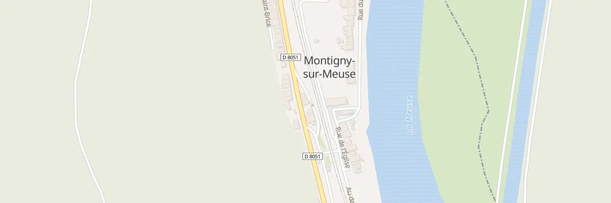 Plan du 16 Rte Nationale 51 à Montigny-sur-Meuse
