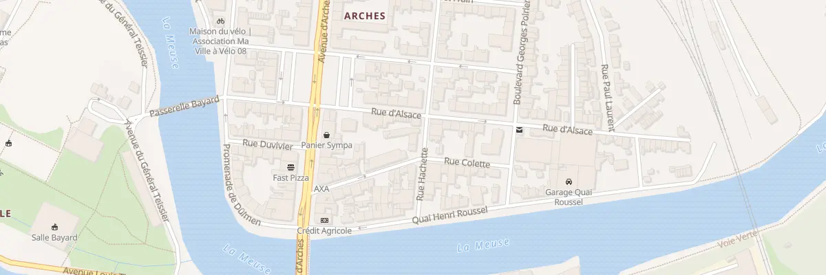 Plan du 7T Rue Hachette à Charleville-Mézières