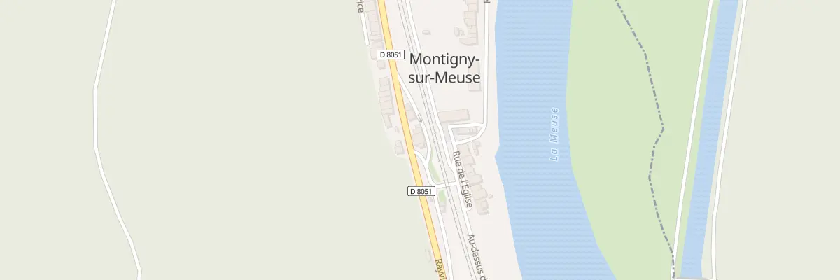 Plan du 18 Rte Nationale 51 à Montigny-sur-Meuse
