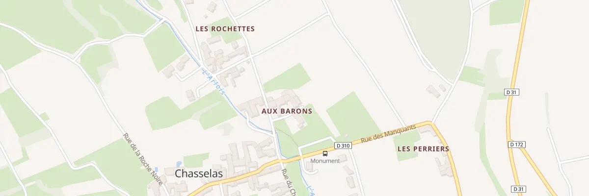 Plan du 5047 Aux Barons à Chasselas