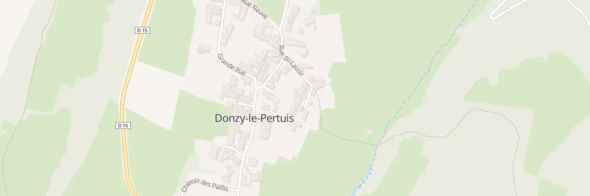 Plan du 5012 Imp de la Verchère à Donzy-le-Pertuis