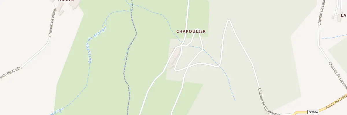 Plan du 820 Che de Chapoulier à Champis