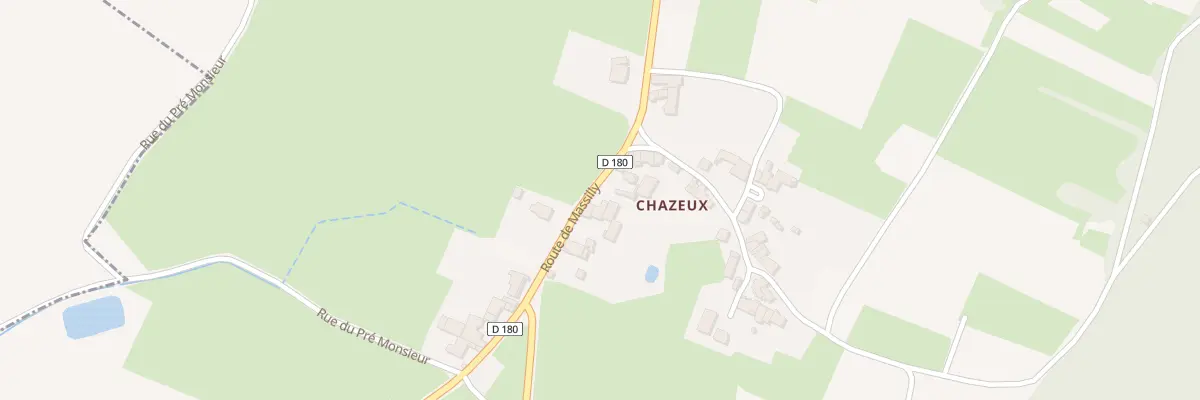 Plan du 5039 Chazeux à Chissey-lès-Mâcon