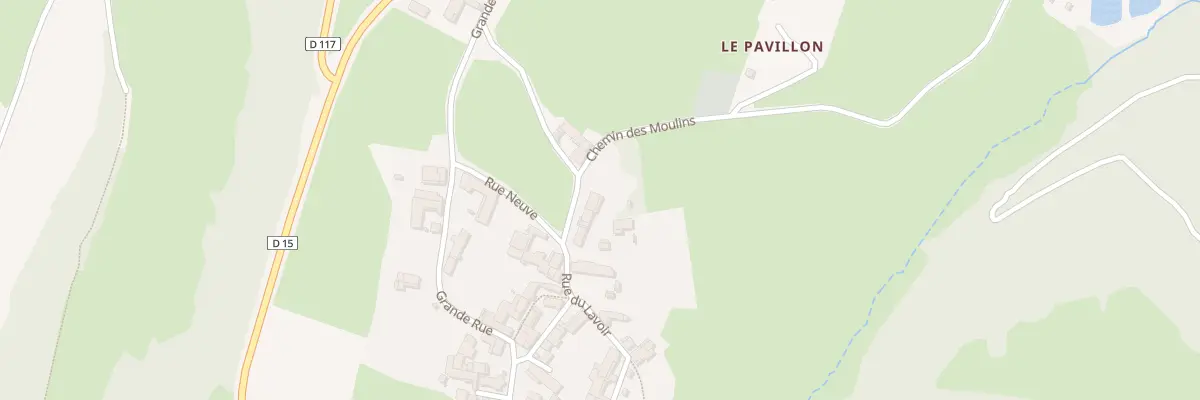 Plan du 5004 Che des Moulins à Donzy-le-Pertuis
