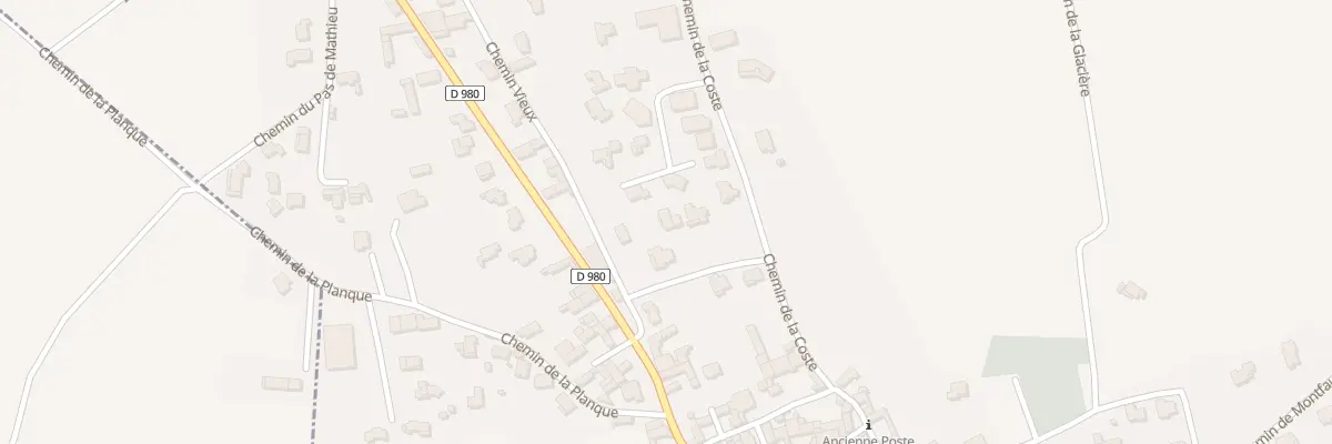 Plan du 58 Che Vieux à Saint-Geniès-de-Comolas