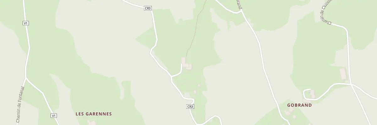 Plan du 791 Che des Biesses à Givors