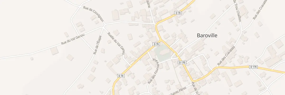 Plan du 6 Gr Grande Rue à Baroville