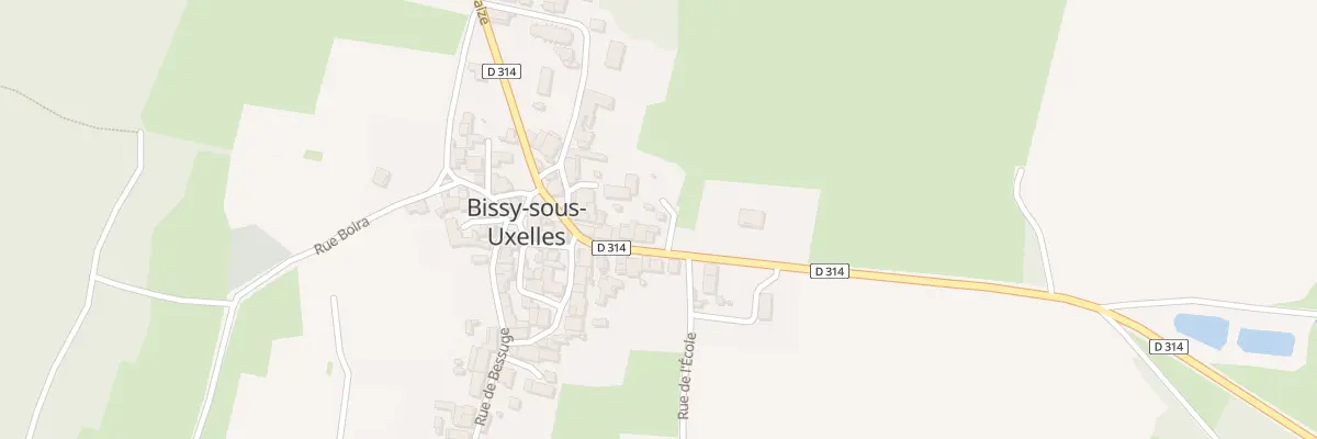 Plan du 5085 Au Bourg à Bissy-sous-Uxelles