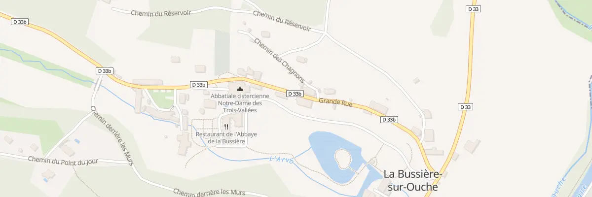 Plan du 5 Grande Rue à La Bussière-sur-Ouche