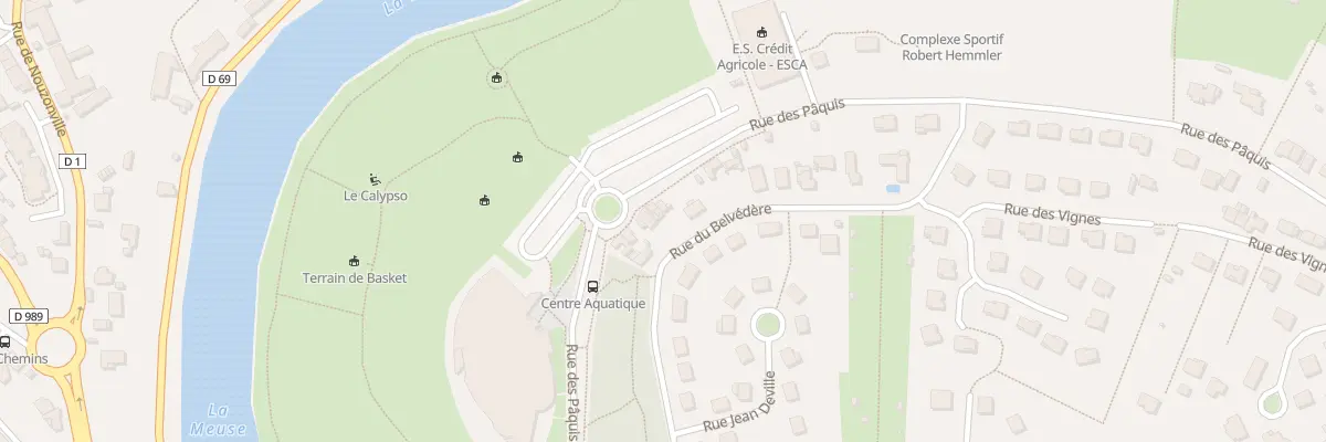 Plan du 127 Rue des Paquis à Charleville-Mézières