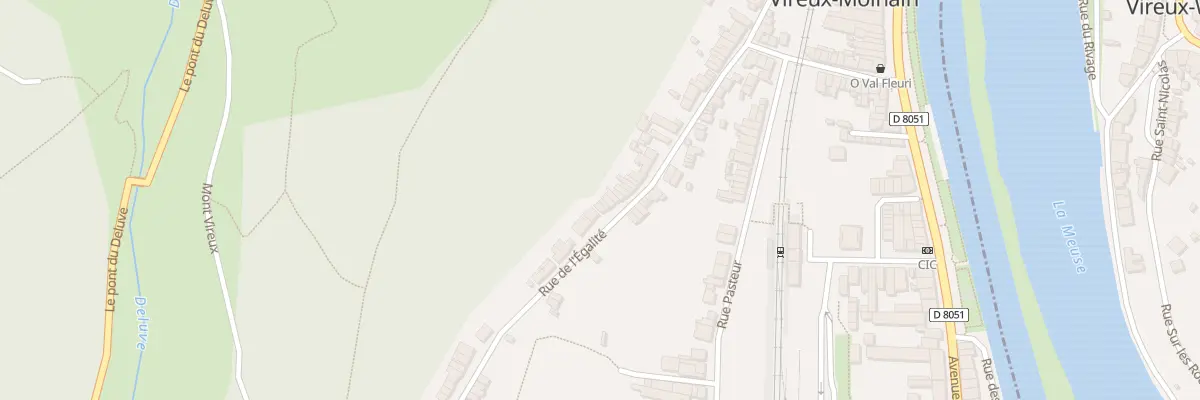 Plan du 52 Rue de l’Egalite à Vireux-Molhain