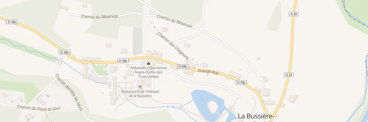 Plan du 14 Grande Rue à La Bussière-sur-Ouche